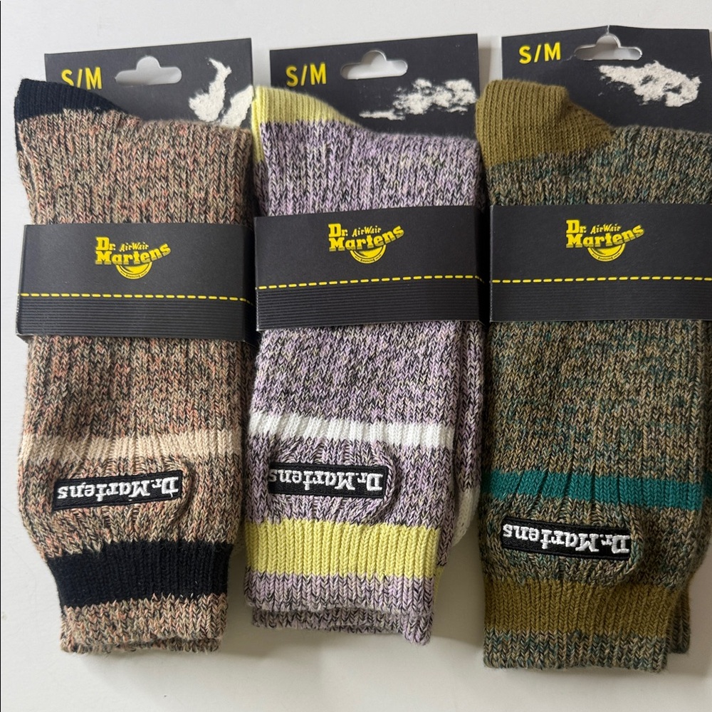 Dr Martens Marl Socks - 3 Pairs Small / Medium